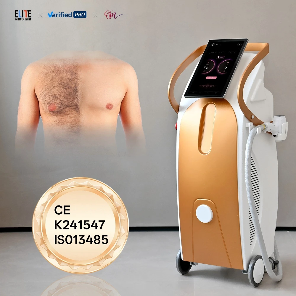 2026 Máy tẩy lông 4 bước sóng chuyên nghiệp mới nhất Diode Laser 755 808 1064 940 1Nhanh chóng tối thiểu sau khi-bán hàng để sử dụng tại phòng khám